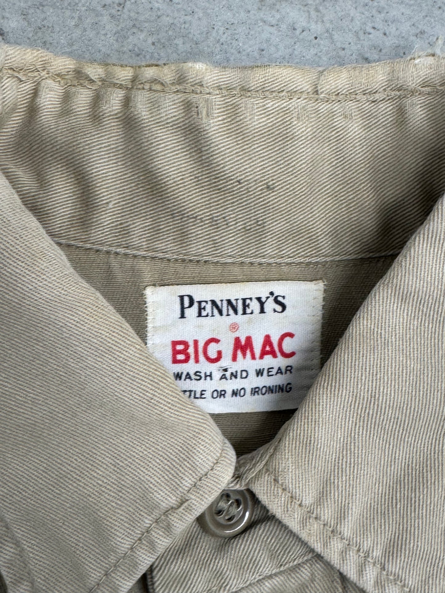 60s Penney's Big Mac Work Shirt