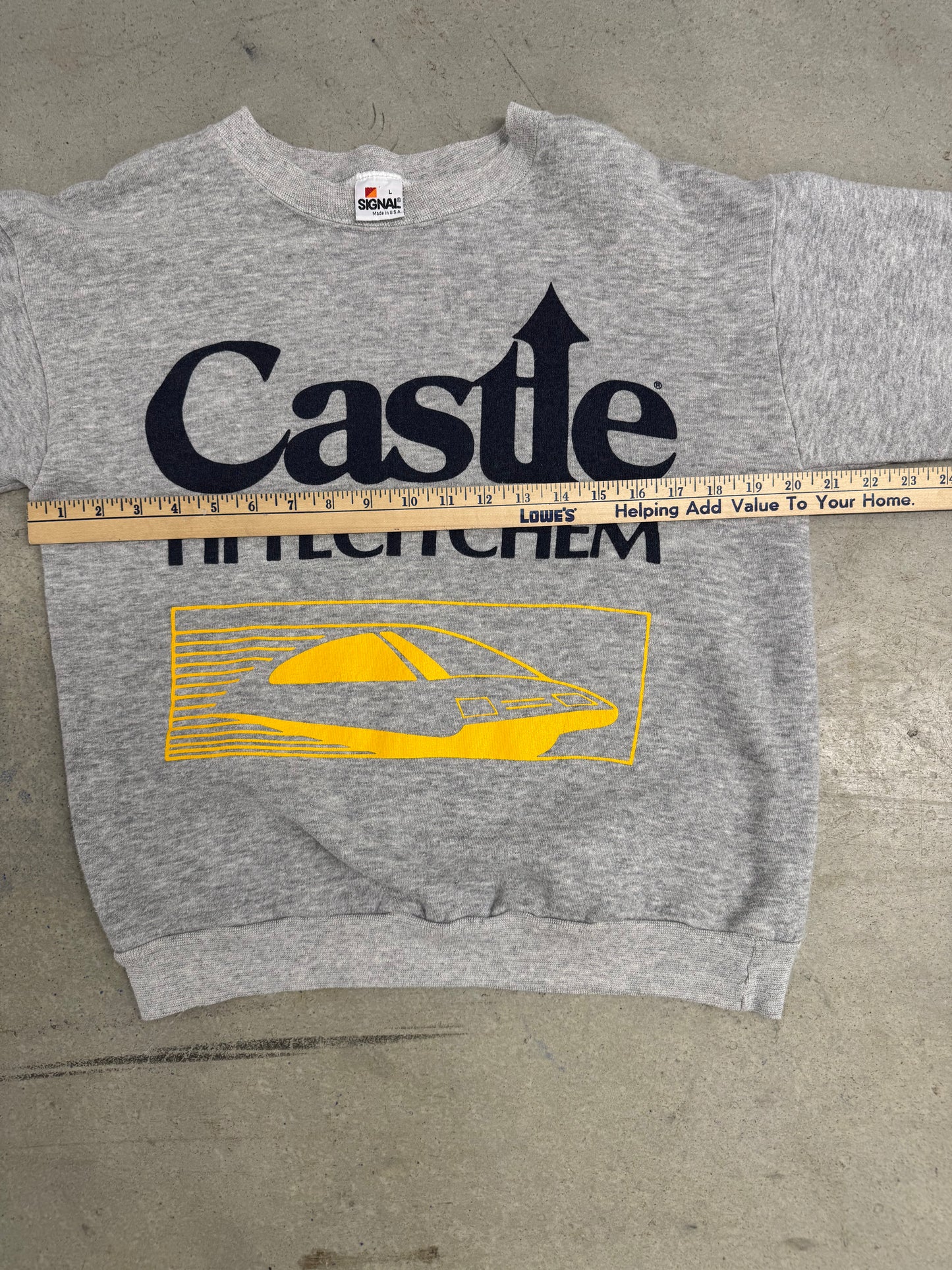 80s Castle High Tech Chem Crewneck