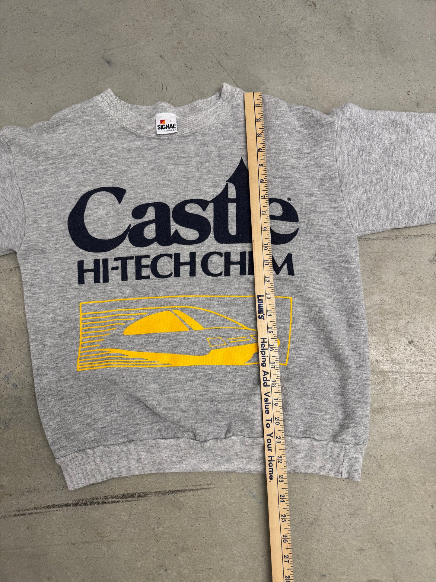 80s Castle High Tech Chem Crewneck